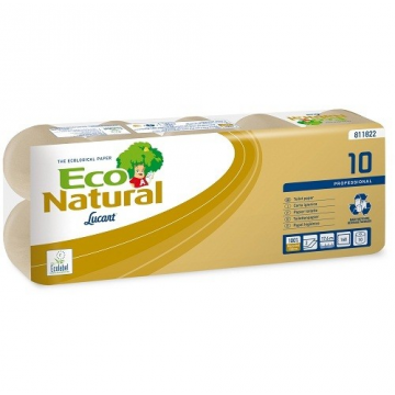 Lucart Eco natural 10 toalettpapír 